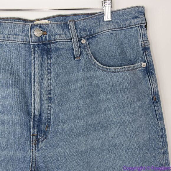NEW Madewell The Tall Perfect Vintage Straight Jean in Hoye Wash, 33T - Picture 8 of 14